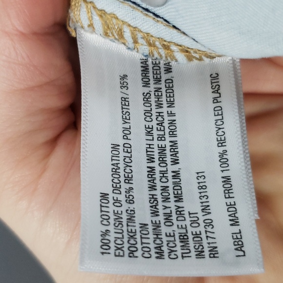 Wild Fable Women’s Happy Embroidered Highest Rise Mom Denim Shorts Size 4 - Picture 6 of 8